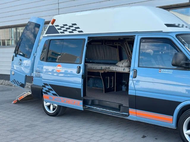 Volkswagen T4 2.4d WoMo AHK Alu Leder Rampe Hoch+Lang – 18