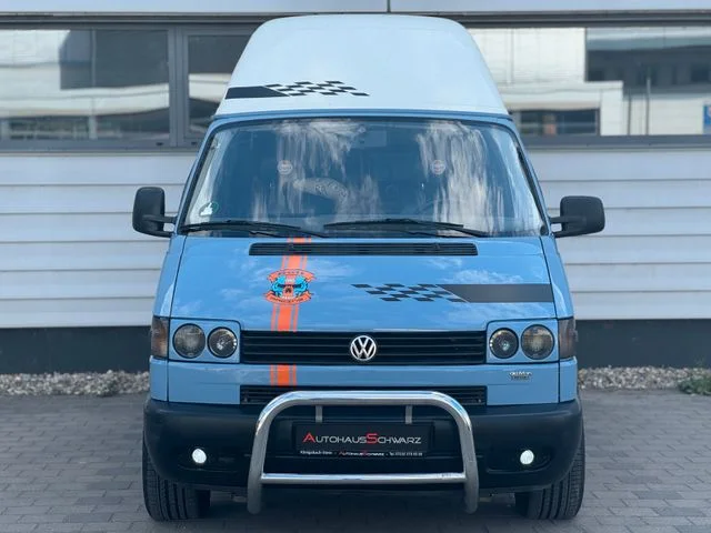 Volkswagen T4 2.4d WoMo AHK Alu Leder Rampe Hoch+Lang – 2
