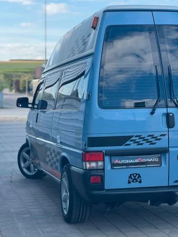 Volkswagen T4 2.4d WoMo AHK Alu Leder Rampe Hoch+Lang – 9