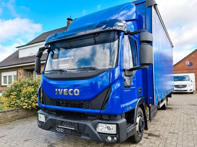 IVECO Eurocargo 75-190 Pritsche + Schiebeplane + LBW