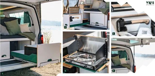 Volkswagen T6.1 ABT XNH High End Camper Camping Küche PV An – 30