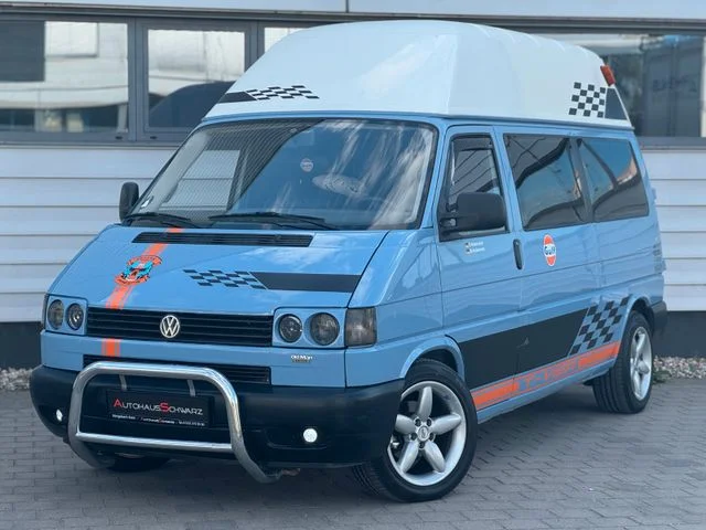 Volkswagen T4 2.4d WoMo AHK Alu Leder Rampe Hoch+Lang – 3