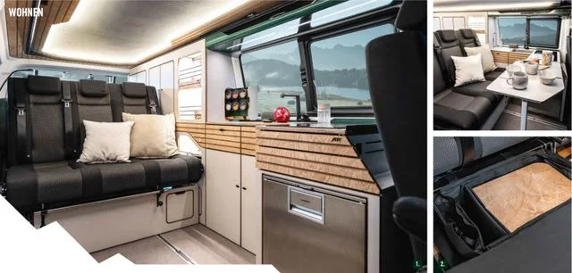 Volkswagen T6.1 ABT XNH High End Camper Camping Küche PV An – 23