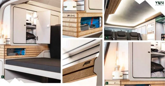 Volkswagen T6.1 ABT XNH High End Camper Camping Küche PV An – 24