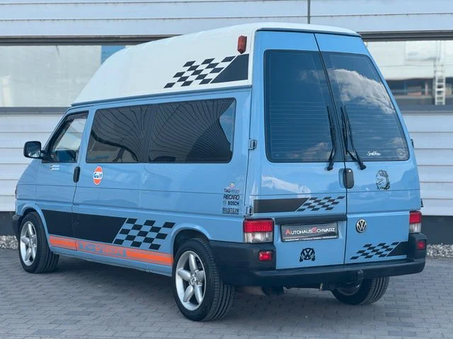 Volkswagen T4 2.4d WoMo AHK Alu Leder Rampe Hoch+Lang – 5