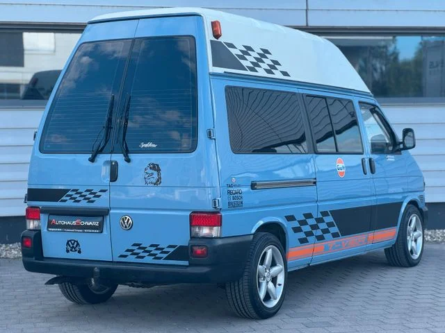 Volkswagen T4 2.4d WoMo AHK Alu Leder Rampe Hoch+Lang – 7